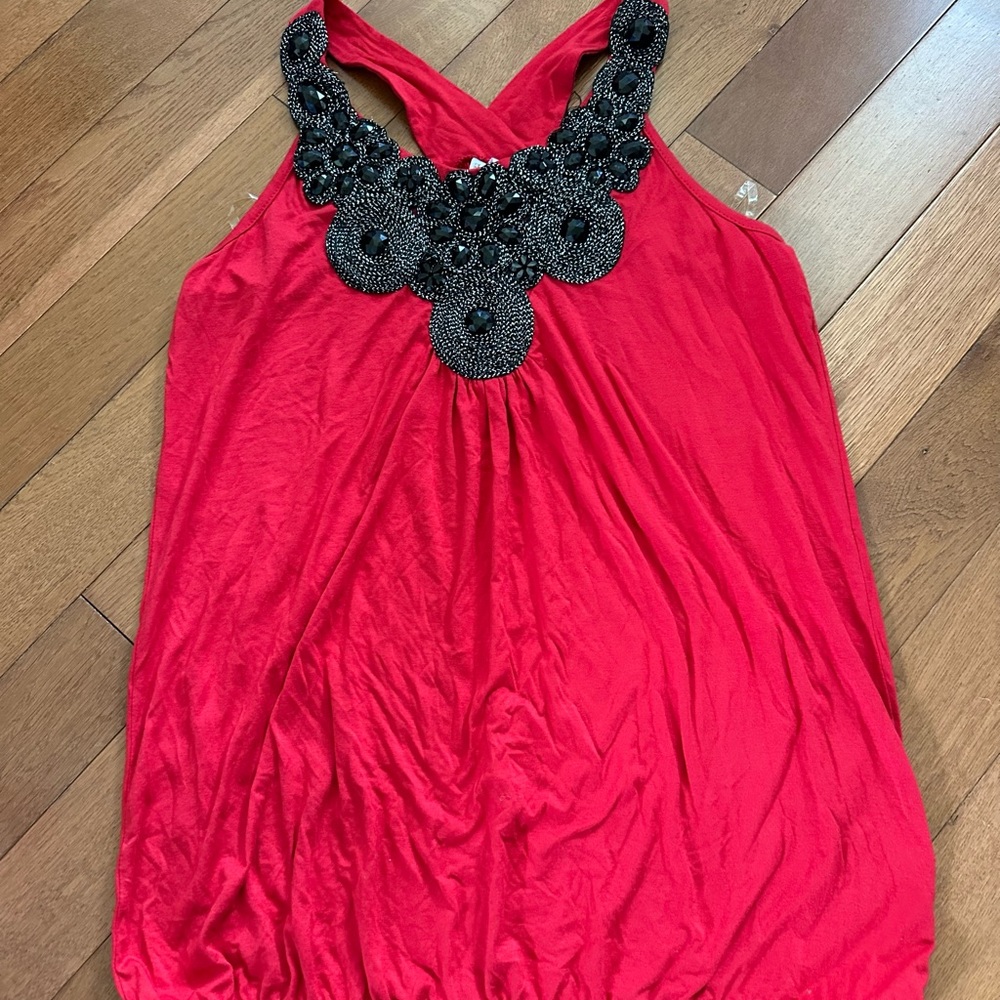 Studio Y sleeveless top size large.